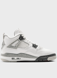 Jordan, Air Jordan 4 Retro OG "White Cement" (GS), white, Image 2 of 9