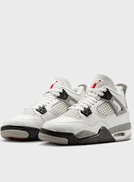 Jordan, Air Jordan 4 Retro OG "White Cement" (GS), white, Image 4 of 9