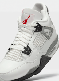 Jordan, Air Jordan 4 Retro OG "White Cement" (GS), white, Image 7 of 9
