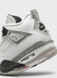 Jordan, Air Jordan 4 Retro OG "White Cement" (GS), white, Image 8 of 9