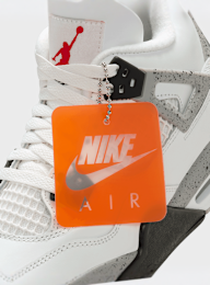 Jordan, Air Jordan 4 Retro OG "White Cement" (GS), white, Image 9 of 9
