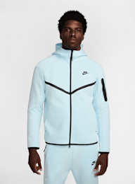 Nike, Tech Fleece Full Zip Windrunner Hoodie, blue, Image 1 of 7