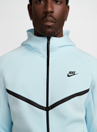 Nike, Tech Fleece Full Zip Windrunner Hoodie, blue, Image 4 of 7