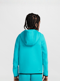 Nike, Sportswear Tech Fleece Full-Zip Hoodie, turquoise, Image 2 of 6
