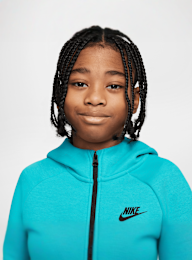 Nike, Sportswear Tech Fleece Full-Zip Hoodie, turquoise, Image 3 of 6