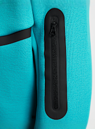 Nike, Sportswear Tech Fleece Full-Zip Hoodie, turquoise, Image 4 of 6
