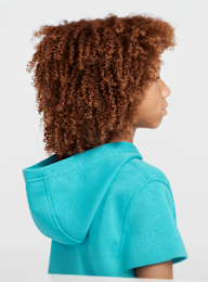 Nike, Junior Sportswear Club Fleece Hoodie, blue, Image 6 of 7