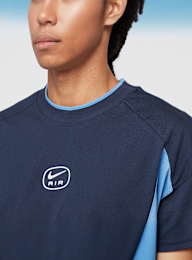 Nike, Sportswear Air Fit Top, blue, Image 3 of 6