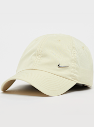 Nike, Dri-Fit Club Unstructured Metal-Swoosh-Cap, beige, Image 1 of 4