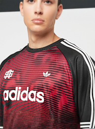 adidas Originals, Jersey 3-Stripes AOP, red, Image 3 of 6