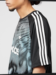 adidas Originals, Jersey 3-Stripes AOP, blue, Image 4 of 6