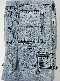 Urban Classics, Tapered Heavy Ounce Baggy Cargo Jeans, blauw, Afbeelding 6 van 7