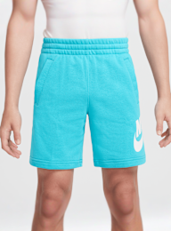 Nike, Junior Sportswear Club French-Terry Short High Brand Read, turquoise, Image 3 of 6