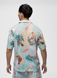 Jordan, Essentials All Over Print Camp Top, multi-colour, Image 2 of 5