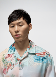 Jordan, Essentials All Over Print Camp Top, multi-colour, Image 3 of 5