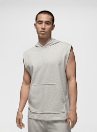 Jordan, Sport Crossover-Fleece Sleeveless Dri-FIT Hoodie, grey, Image 1 of 7
