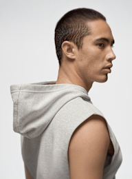 Jordan, Sport Crossover-Fleece Sleeveless Dri-FIT Hoodie, grey, Image 3 of 7