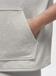 Jordan, Sport Crossover-Fleece Sleeveless Dri-FIT Hoodie, grey, Image 6 of 7