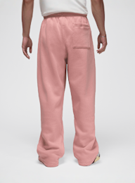 Jordan, Brooklyn Fleece Oversized Open- Hem Pants, Pink, Image 2 of 5