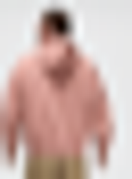 Jordan, Brooklyn Oversized Full-Zip Hoodie, Pink, Image 2 of 7