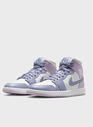 Jordan, Air Jordan 1 Mid blue void/purple platinum-summit white, white, Image 4 of 8