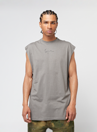 Karl Kani, Signature Sleeveless T-Shirt, grey, Image 1 of 4