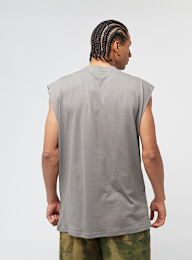 Karl Kani, Signature Sleeveless T-Shirt, grey, Image 2 of 4