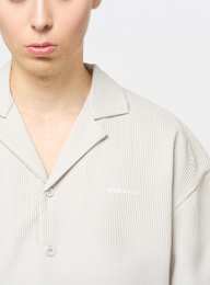 Pegador, Troy Plissee Summer Shirt, grey, Image 3 of 4
