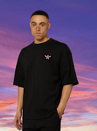 MCM x SNIPES, Flamingo T-Shirt, black, Image 2 of 7