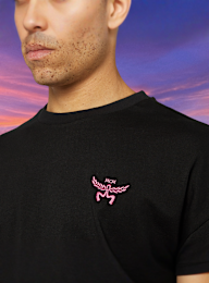 MCM x SNIPES, Flamingo T-Shirt, black, Image 4 of 7