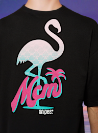 MCM x SNIPES, Flamingo T-Shirt, black, Image 6 of 7