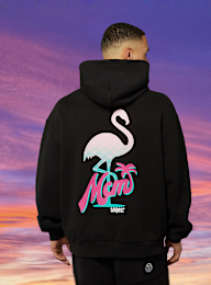 MCM x SNIPES, Flamingo Hoodie, black, Image 1 of 6