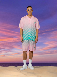 MCM x SNIPES, Gradient Resort Shorts, light pink, Image 4 of 4
