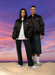 MCM x SNIPES, Miami Palm Bomber Jacket, black, Image 8 of 8