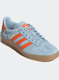 adidas Originals, Gazelle Indoor Sneaker, blue, Image 3 of 8