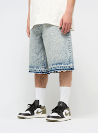 2Y STUDIOS, Joran Open Hem Baggy Shorts, blue, Image 1 of 5