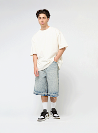 2Y STUDIOS, Joran Open Hem Baggy Shorts, blue, Image 5 of 5
