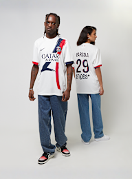 Nike, Barcola / No. 29/ PSG Nike Away Stadium 2024/25 , wit, Afbeelding 9 van 9