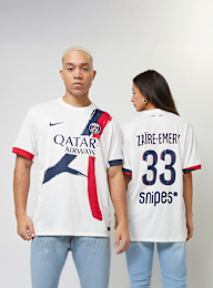 Nike, Zaïre-Emery / No. 33 / PSG Nike Away Stadium 2024/25 , white, Image 1 of 8