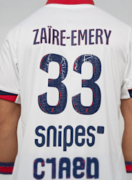 Nike, Zaïre-Emery / No. 33 / PSG Nike Away Stadium 2024/25 , white, Image 6 of 8