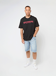 True Religion, Relaxed NU Brush Tee, black, Image 5 of 5