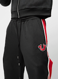 True Religion, Snap Off Baggy Track Pants, black, Image 5 of 6