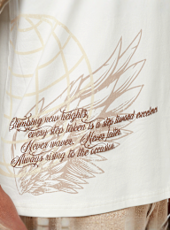 Smoke Rise, Tapestry Graphic T-Shirt, beige, Image 4 of 6