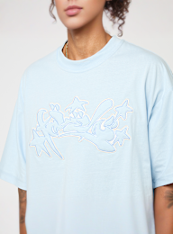 FAVELA, Runstitch T-Shirt, blue, Image 3 of 4