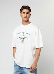 zəяo si:x nœf, Royal Resort Oversized Tee, white, Image 1 of 4