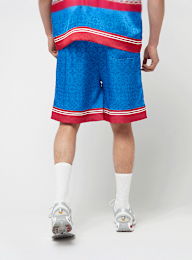 zəяo si:x nœf, Primary Logo Ornament Resort Shorts, blue, Image 2 of 5