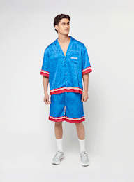 zəяo si:x nœf, Primary Logo Ornament Resort Shorts, blue, Image 5 of 5
