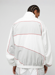 zəяo si:x nœf, Alternate Logo Oversized Color Block Track Jacket, white, Image 2 of 5