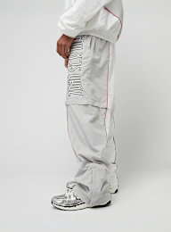 zəяo si:x nœf, Primary Logo Oversized Straight Leg Color Block Trackpants, white, Image 6 of 9