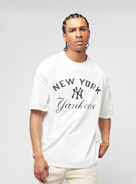New Era, MLB Arch Graphic Oversized Tee New York Yankees, wit, Afbeelding 1 van 5